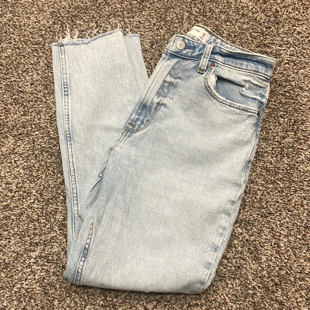 Abercrombie & Fitch Curve Love Skinny High Rise
